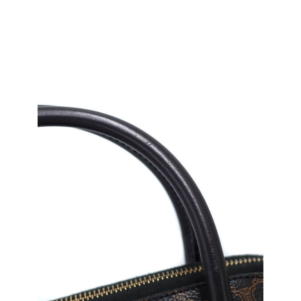 Celine Macadam Pattern 2way Handbag Black - image 4